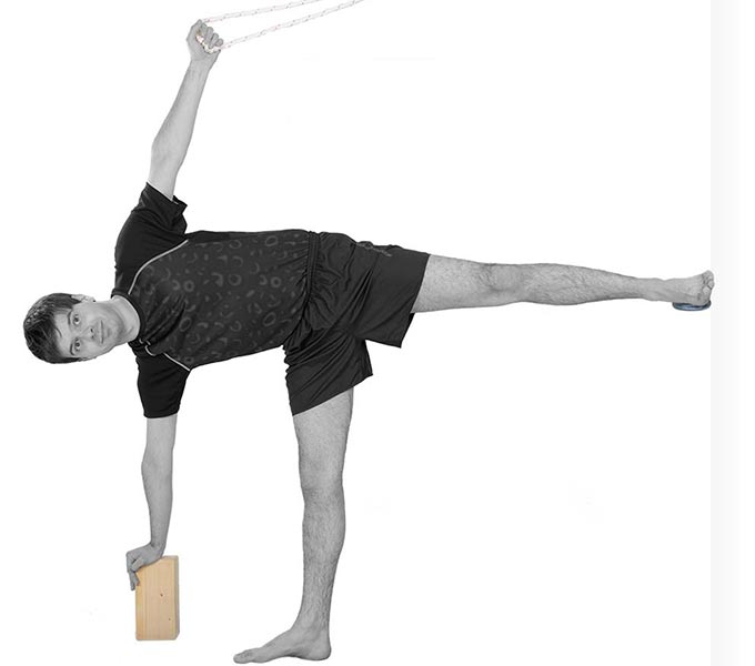 Iyengar Yoga Beispiel